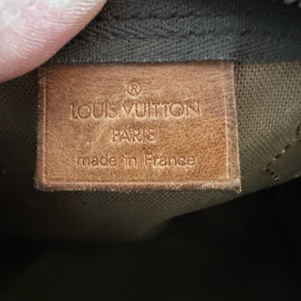 LV Nano Speedy Crossbody Bag Monogram Leather LV Mini Purse, Strap & Dust Cover​ - Picture 6 of 11